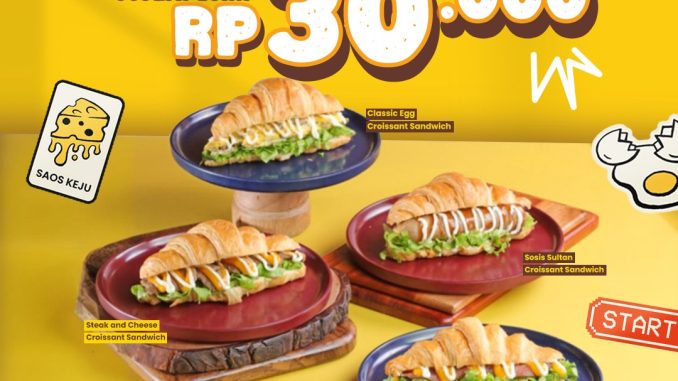 Promo Warunk Upnormal Menu Baru Crossaint Sandwich mulai dari Rp 30.000 1