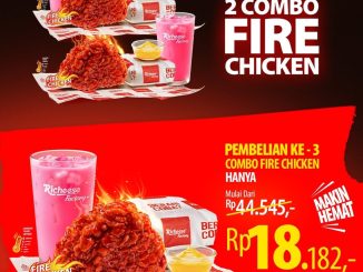 Promo Richeese Factory Combo Fire Chicken mulai dari Rp 18.182,- 3