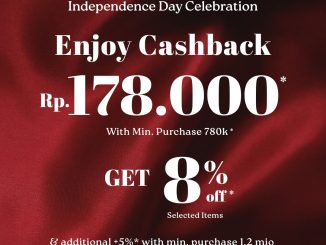 Promo Rotelli Independence Day Special Enjoy Cashback Rp 178.000 + 8% Off*