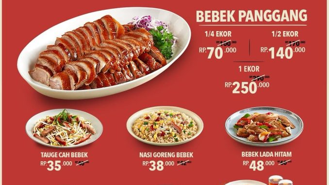 Promo Sapo Oriental Chef's Recommendation All About Duck