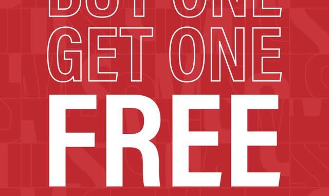 Steve Madden Promo Buy One Get One Selected Items*