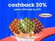 Promo Waffelicious Cashback 30% pakai Qris balé by BTN