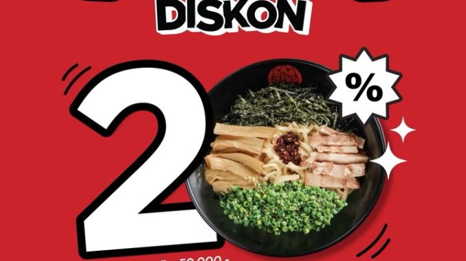 Promo Yamatoten Abura Soba Spesial Sobalicious Diskon 20%