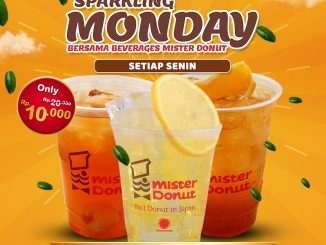 Promo Mister Donut Tebus Murah Selected Beverages Hanya Rp.10.000*