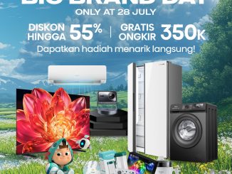 Big Brand Day Hisense di LazMall Diskon hingga 55% + Gratis Hadiah