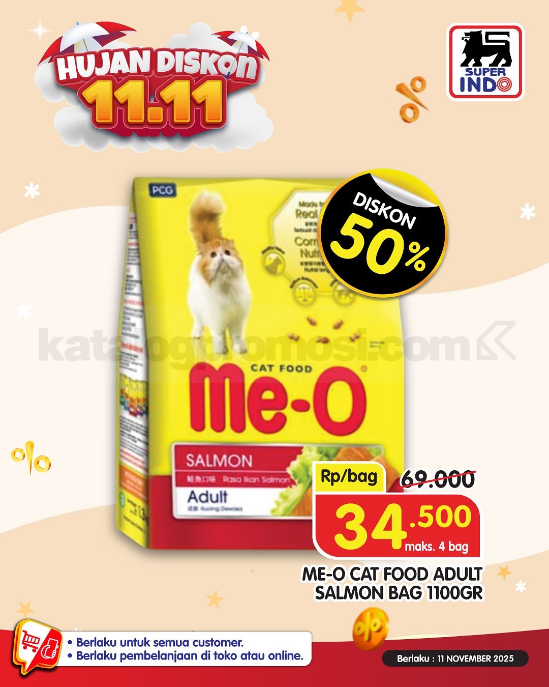 Promo Superindo 11.11 SUPER SALE BELI 1 GRATIS 1 Promo Superindo 11.11 SUPER SALE BELI 1 GRATIS 1 29