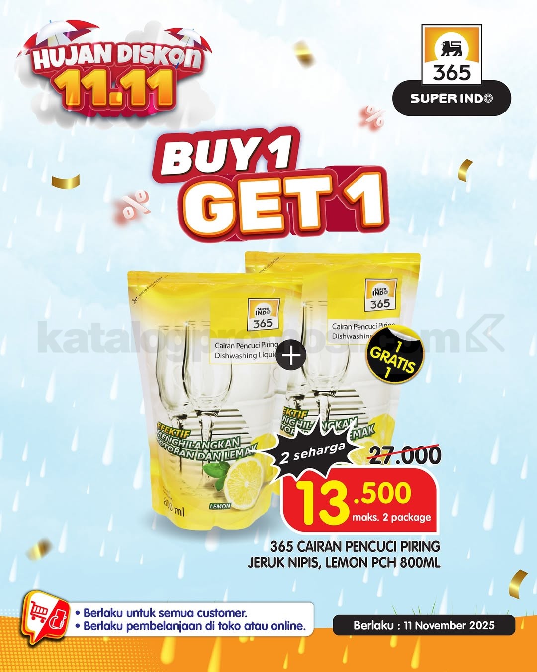 Promo Superindo 11.11 SUPER SALE BELI 1 GRATIS 1 Promo Superindo 11.11 SUPER SALE BELI 1 GRATIS 1 8