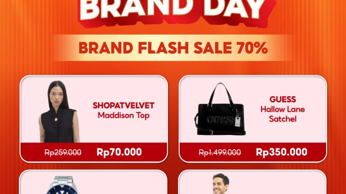 Fashion Brand Day di 7.7 Shopee Mall 100% Ori Sale - dapatkan Voucher Diskon hingga 1 Juta!