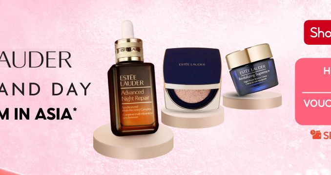 Finest Brand Day Estee Lauder di Shopee Mall Hemat hingga 50% + Voucher 300K