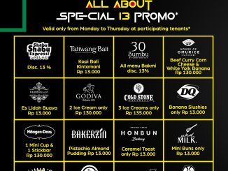 Kota Kasablanka 13th BDAY GAME - SPECIAL 13 PROMO!