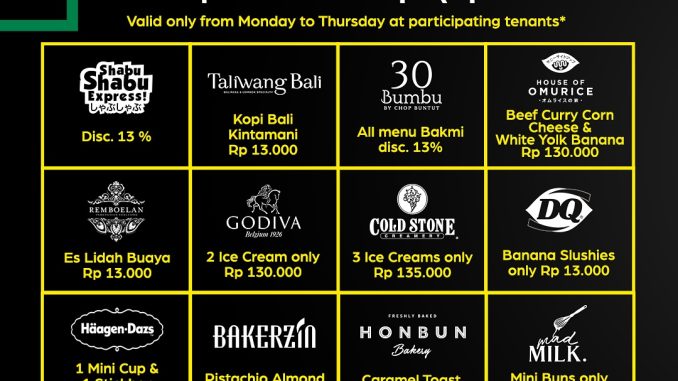 Kota Kasablanka 13th BDAY GAME - SPECIAL 13 PROMO!