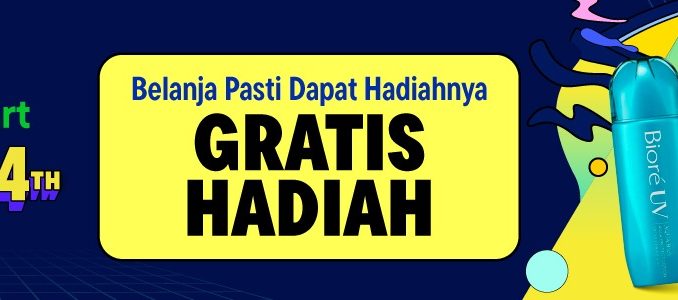 Promo Bliblimart Festival 14th - GRATIS HADIAH!