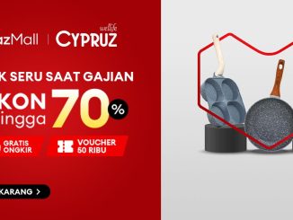 Promo Cypruz di LazMall Diskon hingga 70% + Gratis Ongkir dan Voucher 50K