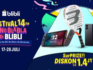 Promo Festival 14th #NoBlablaDiBlibli Diskon hingga 1,4 Juta