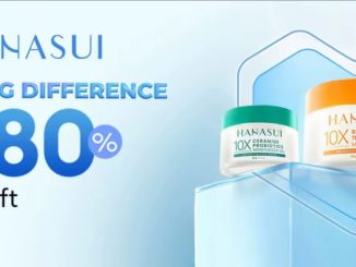 Promo Hanasui di Lazada Diskon hingga 80% + Extra Free Gift