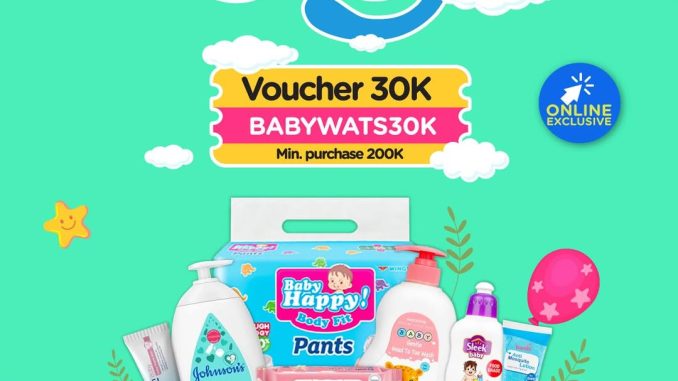Promo Mom & Baby di Watsons Voucher Potongan 30K