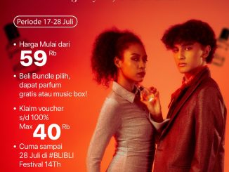 Promo Onix di Blibli 14th Anniversary - Beli Bundle GRATIS Parfum atau Music Box