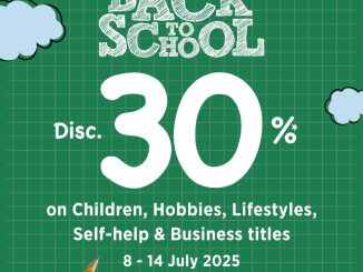 Promo Periplus Back to School Diskon hingga 30%