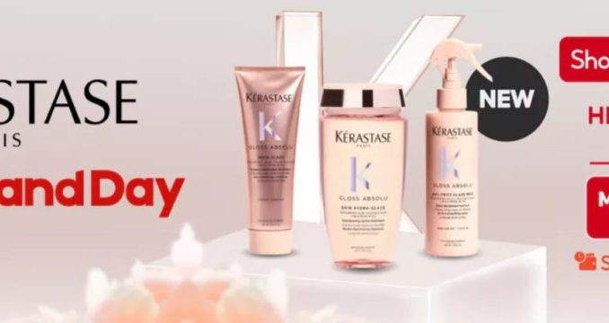 Super Brand Day Kerastase di Shopee Mall Hemat hingga 40% + Menangkan iPad