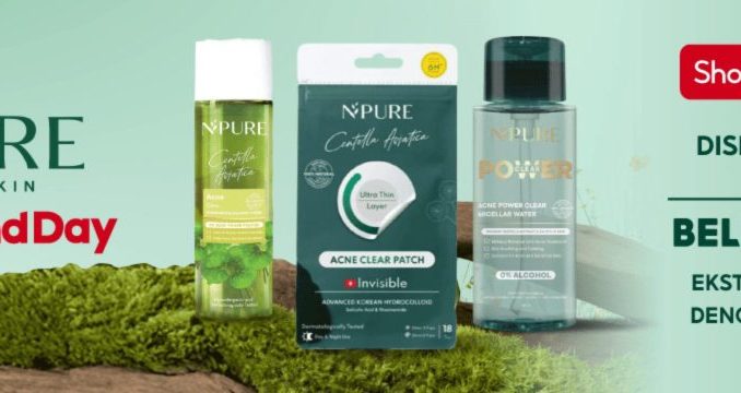 Super Brand Day NPure di Shopee BELI 2 DAPAT 3!