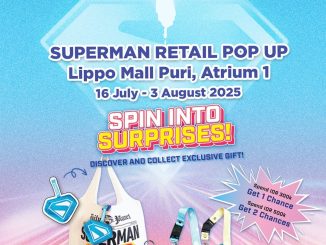 Superman Retail Pop Up di Lippo Mall Puri – dapatkan Promo Merch Eksklusif!