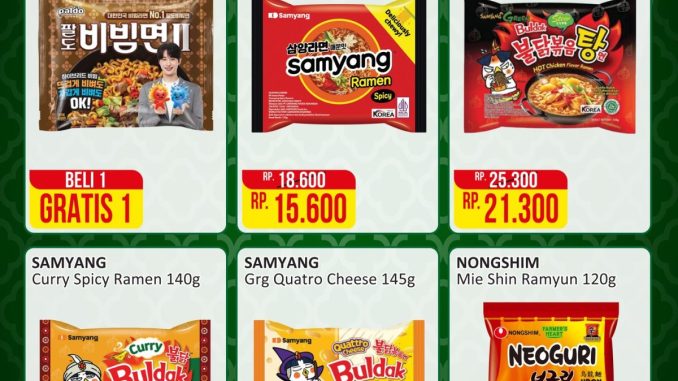Promo Alfamart Noodle Fair periode 01-15 Maret 2026 1