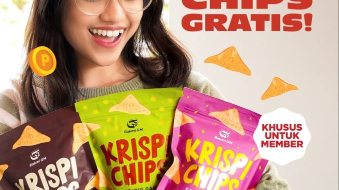 Promo Bakmi GM Gratis Krispi Chips Favorit*