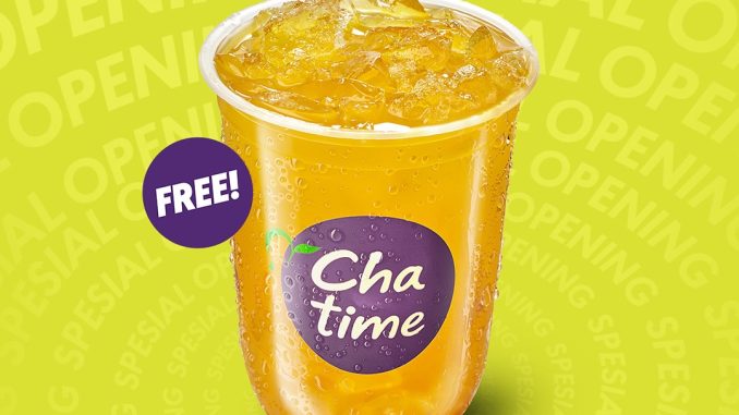 Promo Opening Chatime Basko City Mall Beli 2 Gratis 1*