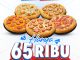 Promo Domino's Pizza Papi Mini 5 Pizza Mania cuma Rp. 65RB