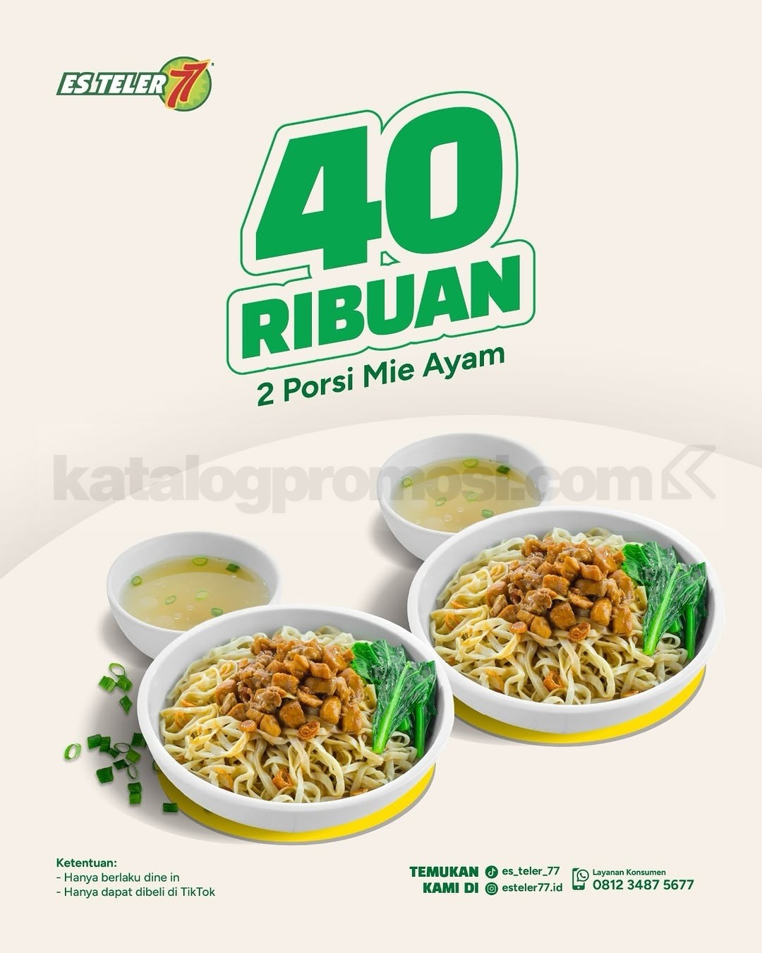 Promo Es Teler 77 Paket Special Combo Harga Mulai 40 Ribuan* Promo Es Teler 77 Paket Special Combo Harga Mulai 40 Ribuan* 3