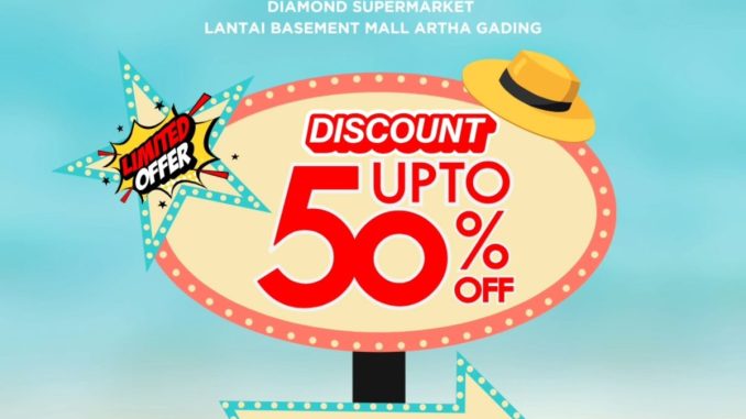 Diamond Supermarket Beauty Fair di Mall Artha Gading diskon hingga 50% dan aktivitas seru
