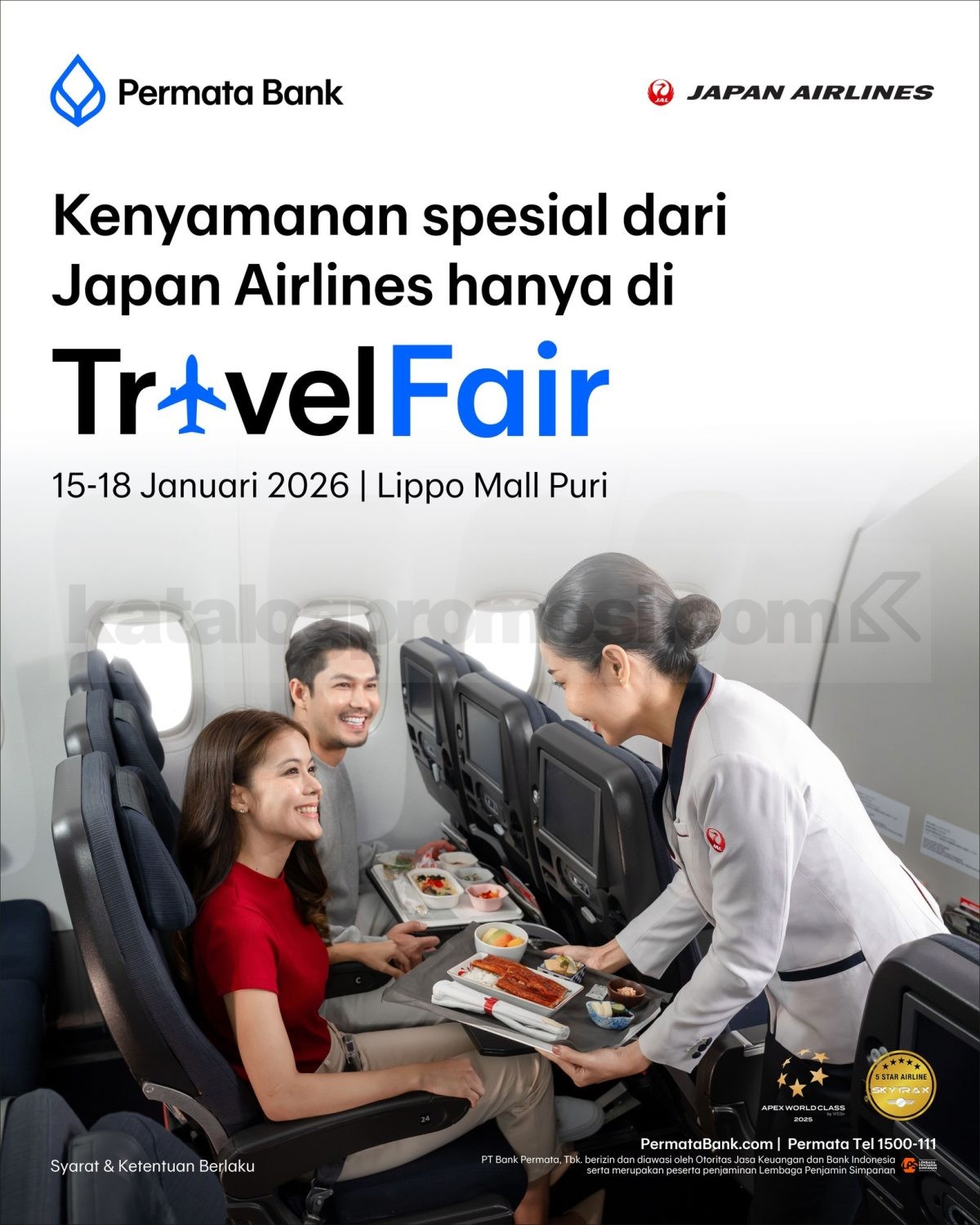 Permata Bank x Japan Airlines Travel Fair 2026 di Lippo Mall Puri Permata Bank x Japan Airlines Travel Fair 2026 di Lippo Mall Puri 1