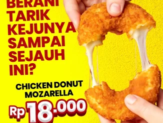 Promo Fritto Chicken Chicken Donut Mozarella Cuma Rp 18.000