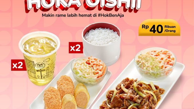 Promo HokBen Paket Bundling Hoka Oishii Mulai Rp30 Ribuan