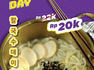 Promo K-STOP Kalguksu Day Harga Spesial cuma Rp20K 2