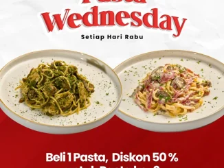 Promo Papa Ron's Pasta Wednesday Diskon 50% untuk Pasta ke-2 6