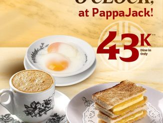 Promo PappaJack Menu Breakfast Hanya 43 Ribuan*