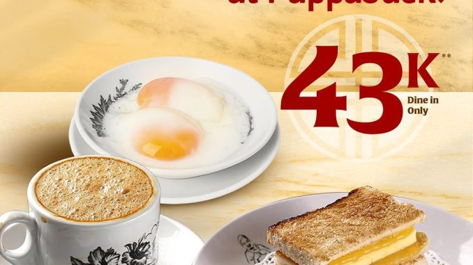Promo PappaJack Menu Breakfast Hanya 43 Ribuan*