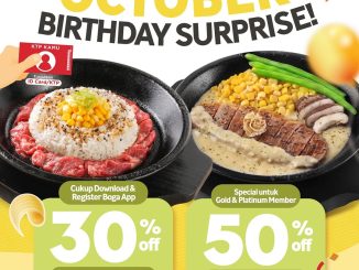 Promo Pepper Lunch October Birthday Surprise Diskon Hingga 50%