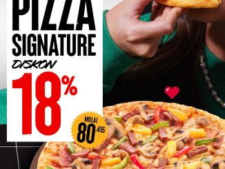Promo PHD Pesta Hut Delapanbelas Diskon 18% untuk Pizza Signature