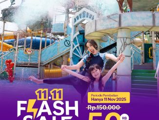 Promo Atlantis Ancol Flash Sale 11.11 tiket masuk Rp.50.000 untuk wahana air seru