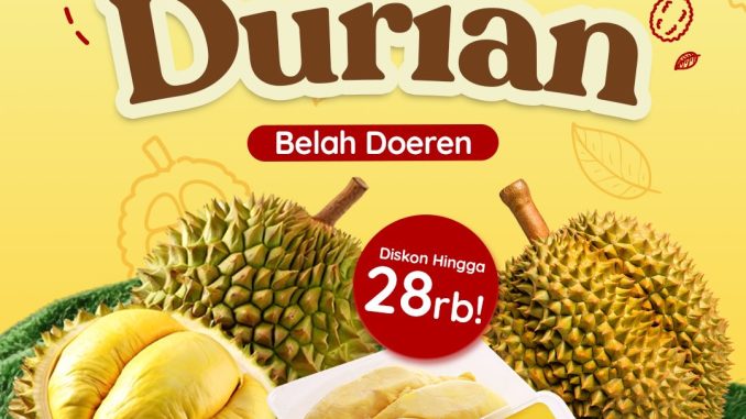 Promo Belah Doeren Pesta Durian Online Mulai Rp. 105.000 1