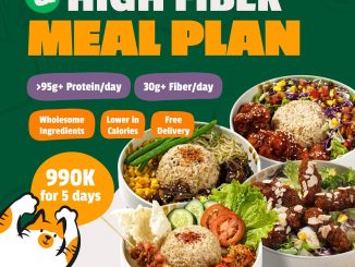 Promo BURGREENS High Protein Meal Plan 5 hari cuma Rp990K dengan gratis ongkir dan nutrisi plant-based