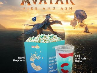 Promo Cinepolis Avatar Fire And Ash Combo mulai Rp. 85.000 dengan pilihan paket Blue, Red, dan Yellow