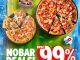 Promo Domino's Pizza Nobar Deals Diskon 99% medium pizza kedua periode 15-16 Juni 2026