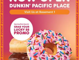 Promo Dunkin Opening Pacific Place Lucky Package Rp. 88.000