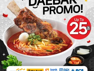 Promo Ebiga Jjamppong Diskon Bank hingga 30% dengan berbagai kartu bank