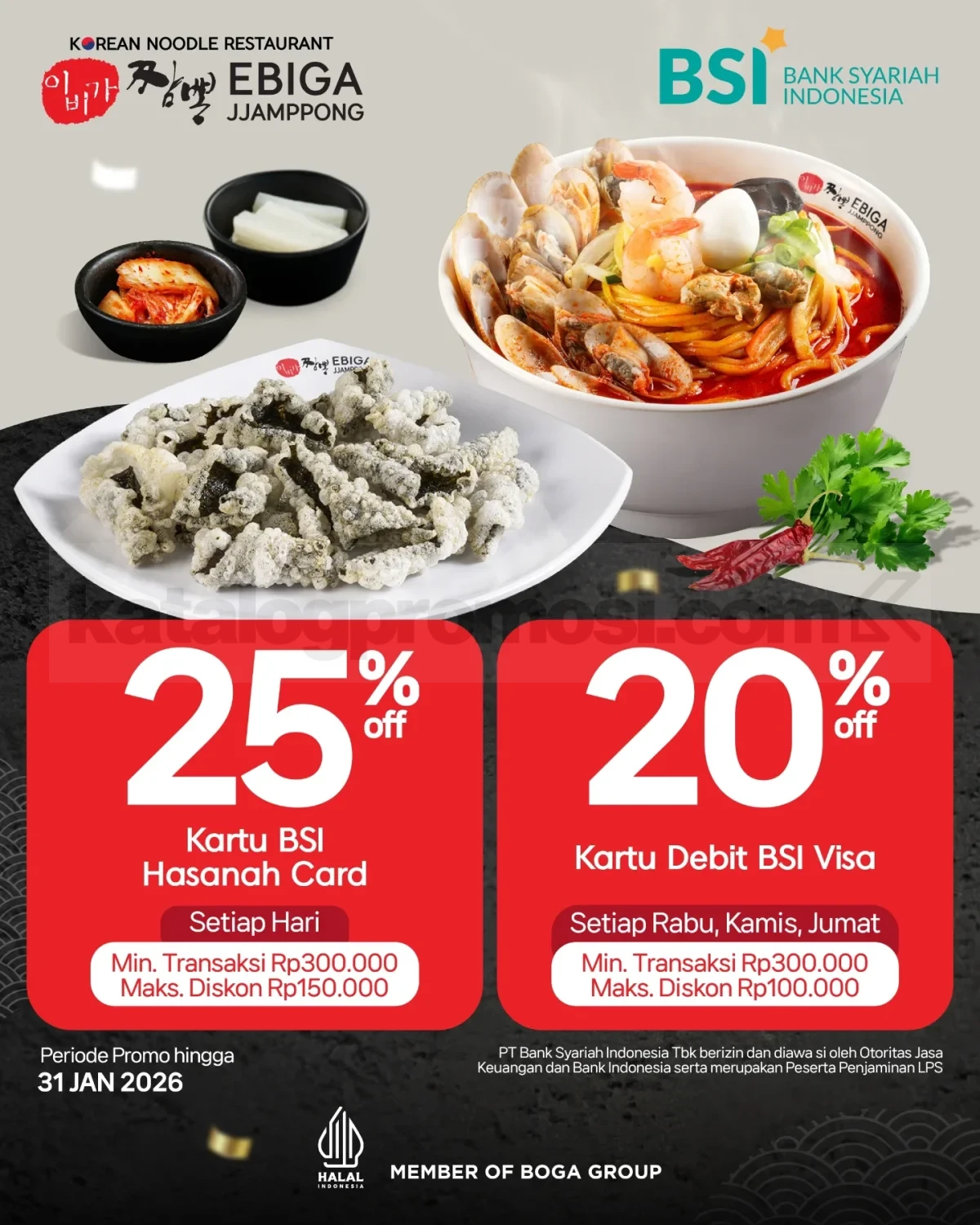Promo Ebiga Jjamppong Diskon Bank hingga 30% Promo Ebiga Jjamppong Diskon Bank hingga 30% 4