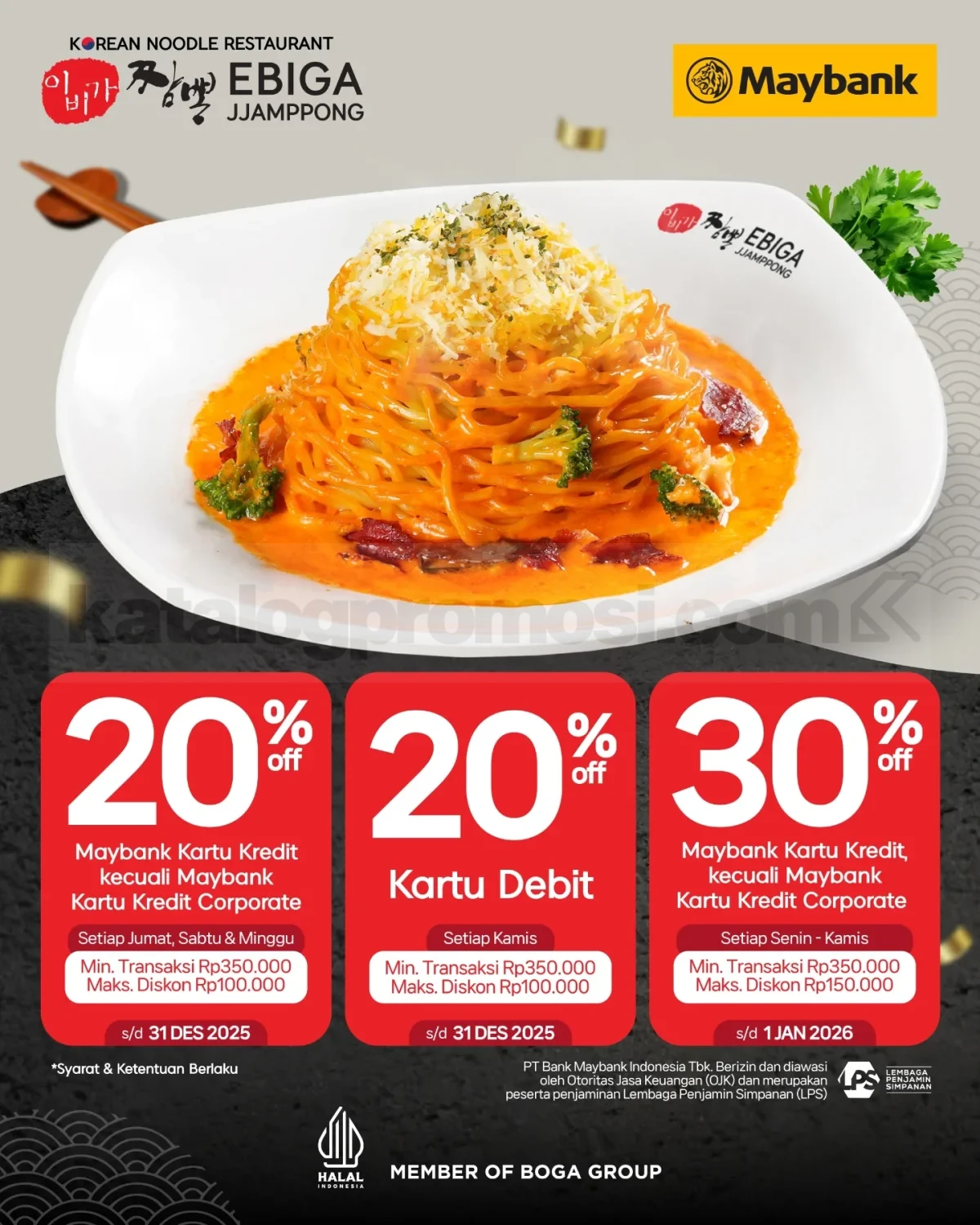 Promo Ebiga Jjamppong Diskon Bank hingga 30% Promo Ebiga Jjamppong Diskon Bank hingga 30% 6