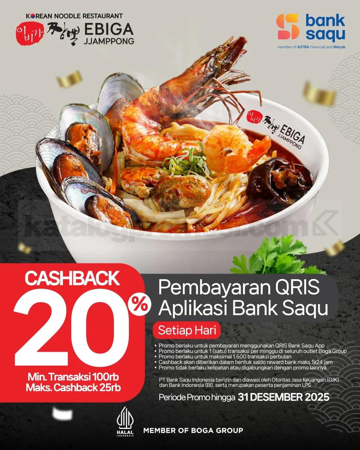 Promo Ebiga Jjamppong Diskon Bank hingga 30% Promo Ebiga Jjamppong Diskon Bank hingga 30% 7